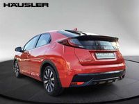 Gebraucht Honda Civic Elegance 141 PS (103 kW) 2016 Rot Limousine