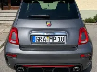 Usado Abarth 500 145 HP (106 kW) 2018 Cinzento Sedan