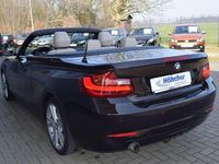 Gebraucht BMW 218 Performance 136 PS (100 kW) 2015 Schwarz Cabrio