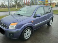 Gebraucht Ford Fusion 100 PS (73 kW) 2006 Blau Kleinwagen