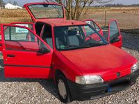 Gebraucht Peugeot 106 60 PS (44 kW) 1995 Rot Kleinwagen