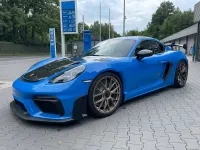 Gebraucht Porsche Cayman GT4 500 PS (367 kW) 2022 Blau Coupé