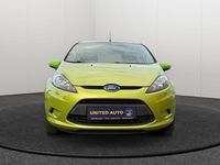 Gebraucht Ford Fiesta Trend 82 PS (60 kW) 2009 Grün Kleinwagen