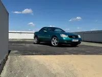 Gebraucht Mercedes SLK230 AMG 193 PS (141 kW) 1997 Grün Cabrio