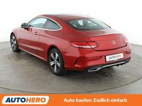 Gebraucht Mercedes C220 AMG line 194 PS (142 kW) 2019 Rot Coupé