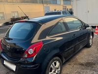 Gebraucht Opel Corsa 2007 Schwarz Kleinwagen