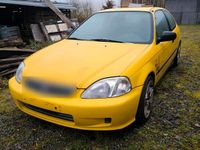 Gebraucht Honda Civic 90 PS (66 kW) 2001 Gelb Kleinwagen