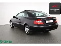 Gebraucht Mercedes CLK200 Elegance 184 PS (135 kW) 2008 Obsidianschwarz Coupé