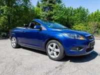 Gebraucht Ford Focus Cabriolet Titanium 145 PS (106 kW) 2009 Blau Cabrio