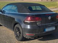 Gebraucht VW Golf Cabriolet 105 PS (77 kW) 2012 Schwarz Cabrio