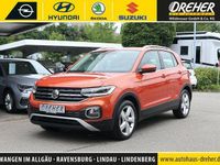 Gebraucht VW T-Cross Style 116 PS (85 kW) 2019 Energetic orange metallic SUV