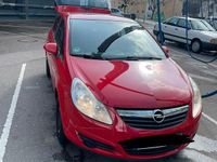 Gebraucht Opel Corsa 80 PS (58 kW) 2008 Rot Kleinwagen