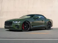 Gebraucht Bentley Continental GT Convertible 551 PS (405 kW) 2022 Grün Cabrio