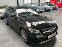 gebraucht Mercedes C300 C -Klasse T-Modell/Navi/LED/Carplay/AMG-Line/AHK