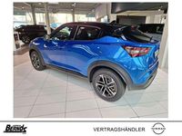 Neu Nissan Juke N-Connecta 94 PS (69 kW) 2025 Magnetic blue metallic/dach in black metallic SUV