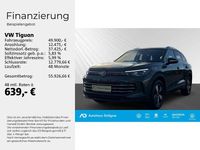 Gebraucht VW Tiguan Elegance 193 PS (141 kW) 2024 Grün SUV