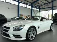 Gebraucht Mercedes SL500 AMG 455 PS (334 kW) 2015 Weiß Cabrio