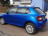 Gebraucht Skoda Fabia Soleil 95 PS (69 kW) 2019 Blau Limousine