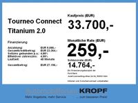 Neu Ford Tourneo Connect Titanium 122 PS (89 kW) 2025 Dusky silver Van / Kleinbus