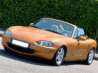 Gebraucht Mazda MX5 110 PS (80 kW) 1999 Orange Cabrio