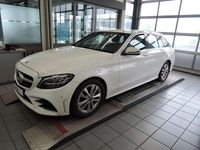 Gebraucht Mercedes C300 AMG 258 PS (189 kW) 2019 Unilack polarweiß Kombi