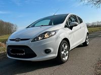 Gebraucht Ford Fiesta 60 PS (44 kW) 2010 Weiß Kleinwagen