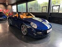 Gebraucht Porsche 911 Turbo Cabriolet Chrono 500 PS (367 kW) 2011 Blau Cabrio