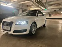 Gebraucht Audi A3 Cabriolet S-Line 160 PS (117 kW) 2009 Weiß Cabrio