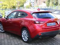 gebraucht Mazda 3 2.2 Skyactiv-D/SportsLine/Autom/Leder/HuP/Navi