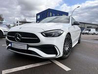 Gebraucht Mercedes C180 AMG line 170 PS (125 kW) 2022 Weiß Kombi