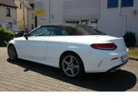 Gebraucht Mercedes C180 AMG line 156 PS (114 kW) 2017 Weiß Cabrio