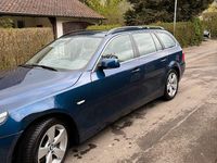 Second-hand BMW 525 218 CP (160 kW) 2007 Albastru Break
