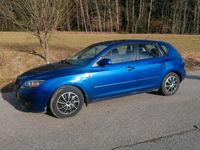 Gebraucht Mazda 3 105 PS (77 kW) 2007 Blau Kleinwagen