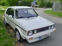 Gebraucht VW Golf Cabriolet 110 PS (80 kW) 1981 Weiß Cabrio