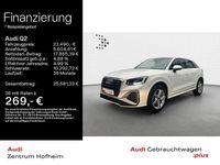 Gebraucht Audi Q2 S-Line 150 PS (110 kW) 2022 Weiß SUV