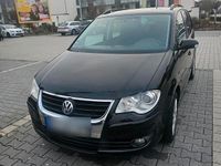 Gebraucht VW Touran 105 PS (77 kW) 2008 Schwarz Van / Kleinbus
