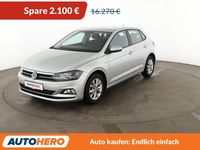Gebraucht VW Polo Highline 95 PS (69 kW) 2019 Grau Kleinwagen