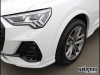 Neu Audi Q3 Sportback S-Line 150 PS (110 kW) 2025 Gletscherweiss (white), metallic SUV