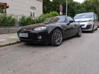 Gebraucht Mazda MX5 126 PS (92 kW) 2008 Schwarz Cabrio