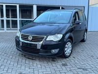 Gebraucht VW Touran Highline 105 PS (77 kW) 2008 Schwarz Van / Kleinbus
