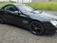 Gebraucht Mercedes SL350 245 PS (180 kW) 2003 Schwarz Cabrio