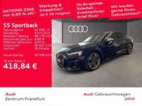 Gebraucht Audi S5 Sportback Ambiente 341 PS (250 kW) 2023 Navarrablau metallic Kleinwagen