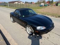 Gebraucht Mazda MX5 110 PS (80 kW) 2000 Schwarz Cabrio