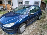 Gebraucht Peugeot 206 60 PS (44 kW) 2001 Blau Kleinwagen