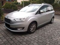 Gebraucht Ford Grand C-Max Titanium 120 PS (88 kW) 2018 Silber Van / Kleinbus