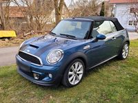 Gebraucht Mini Cooper S Cabriolet 184 PS (135 kW) 2011 Blau Cabrio