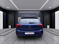 Gebraucht VW Polo Life 80 PS (58 kW) 2022 Reef blue metallic Kleinwagen