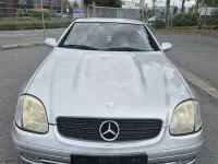 Gebraucht Mercedes SLK200 136 PS (100 kW) 1998 Silber Cabrio