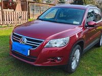 Gebraucht VW Tiguan Team 150 PS (110 kW) 2011 Rot SUV