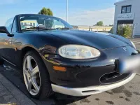 Gebraucht Mazda MX5 110 PS (80 kW) 2000 Schwarz Cabrio